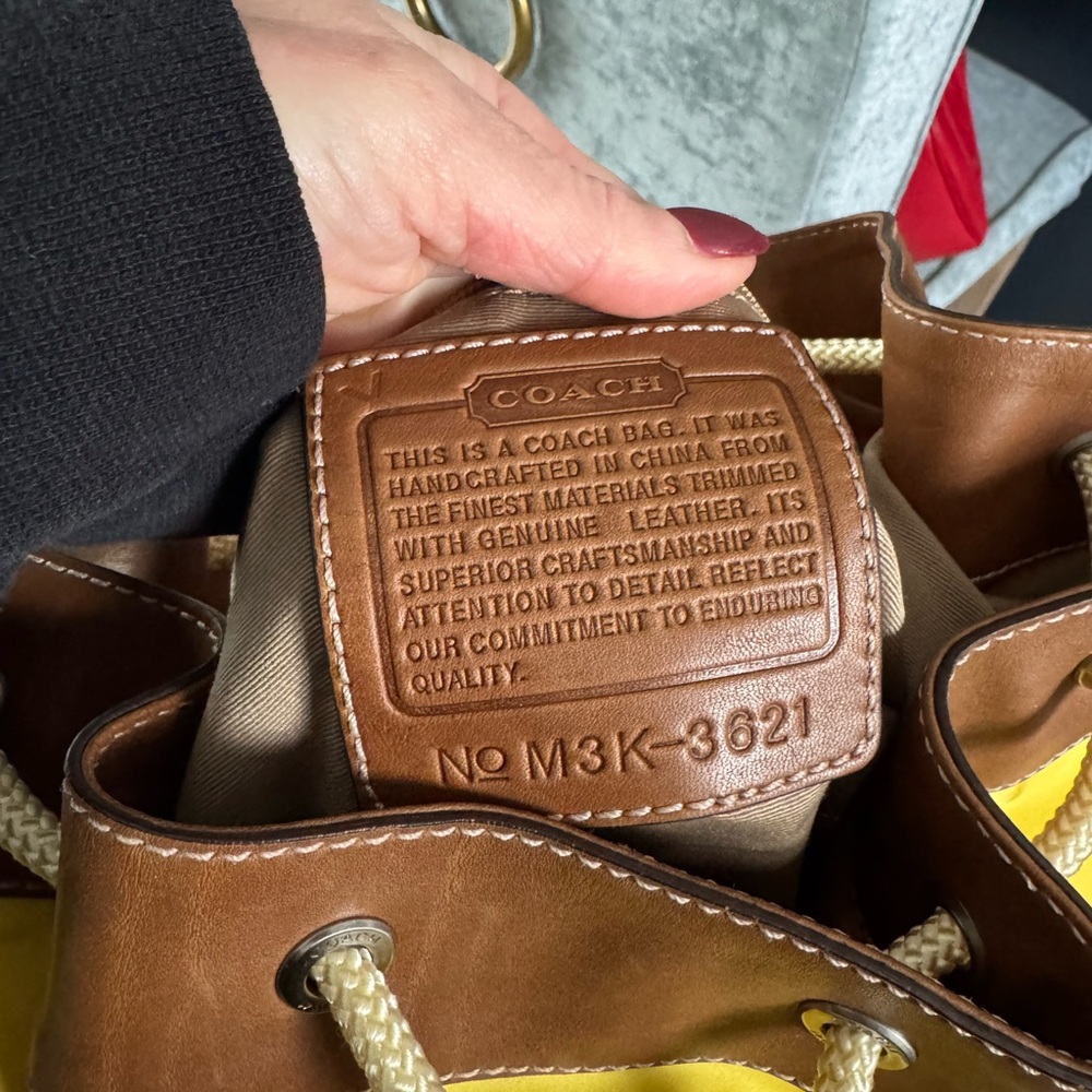 Coach backpack never used! Authentic. - Picture 4 of 5